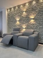 Sofá Relax de 2 puestos de Tufá Muebles con asiento reclinado